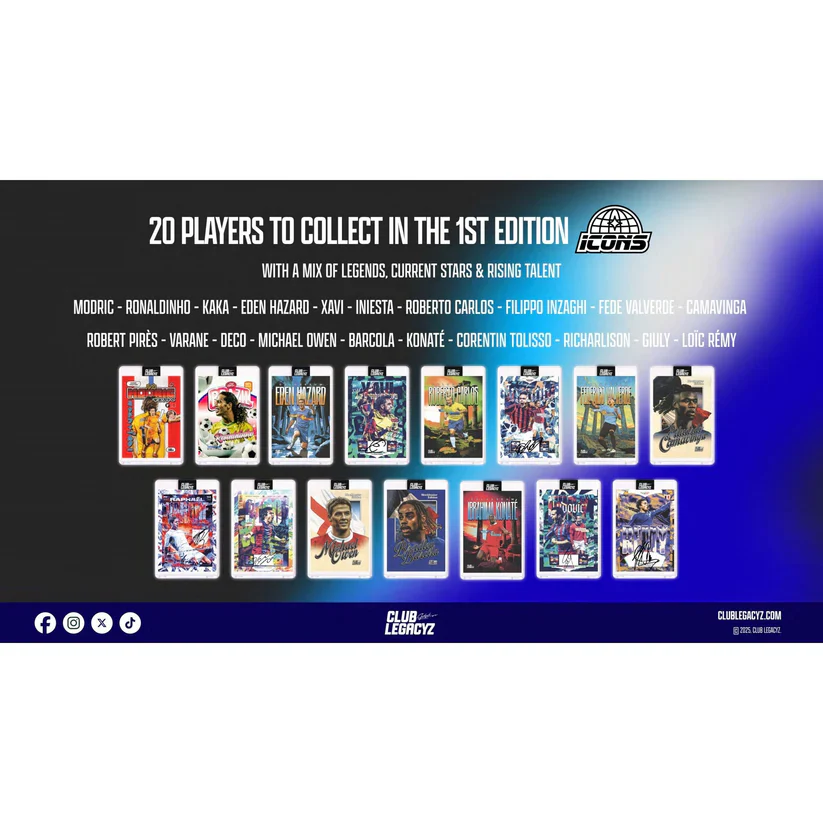 2025 Club Legacy Iconz 1st Edition Soccer - Image 2