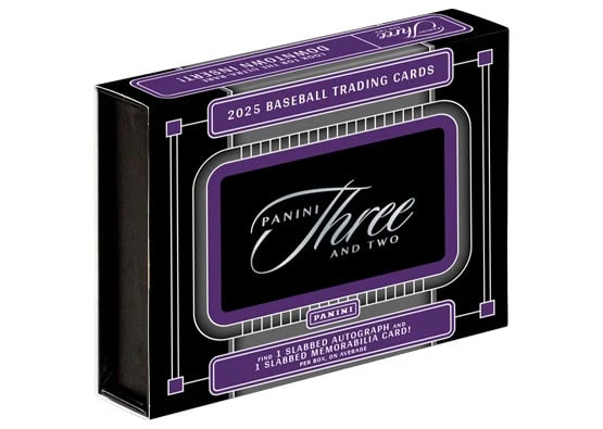 2025 Panini 3 and 2 Baseball Hobby Box