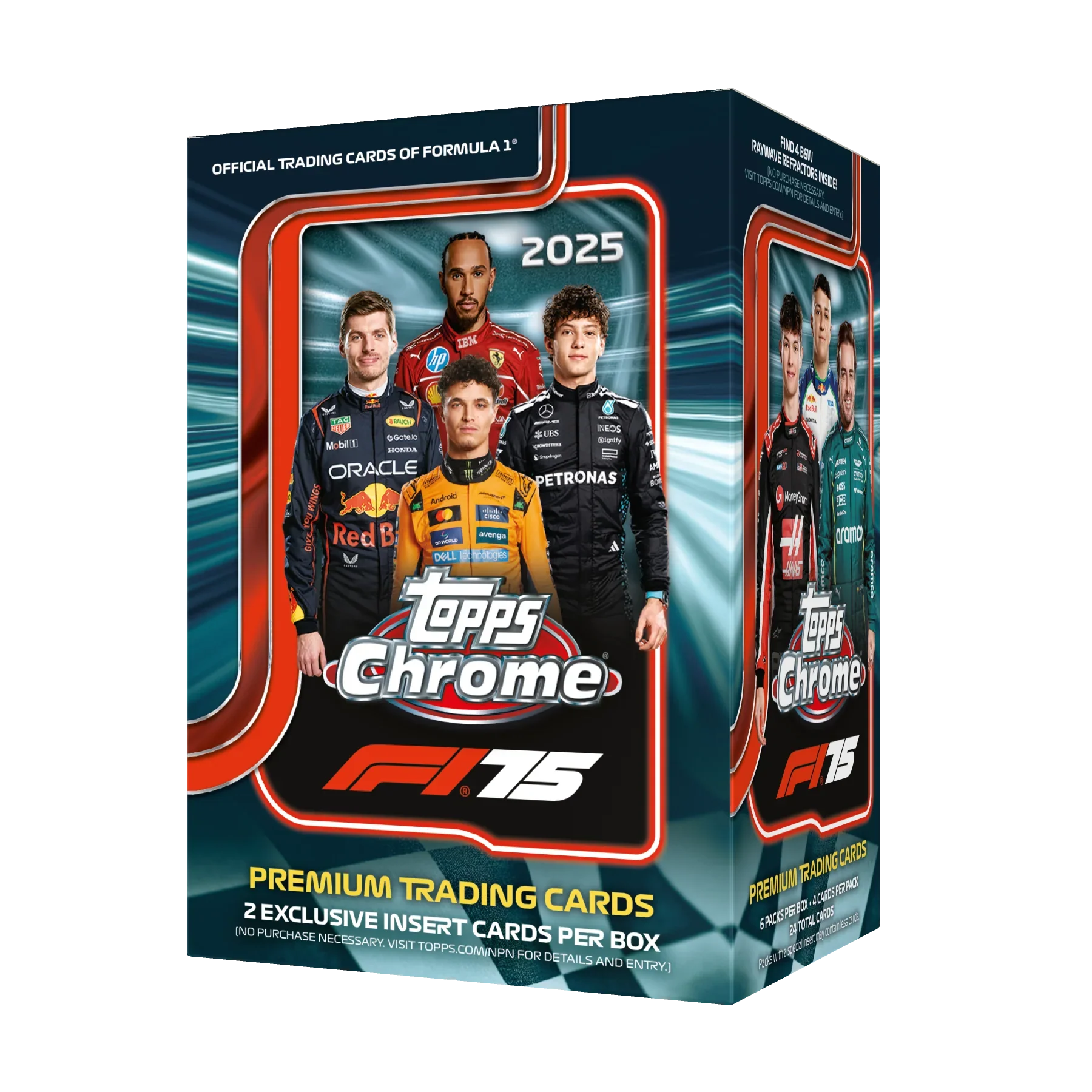 2025 Topps Chrome Formula 1 Racing Value Box