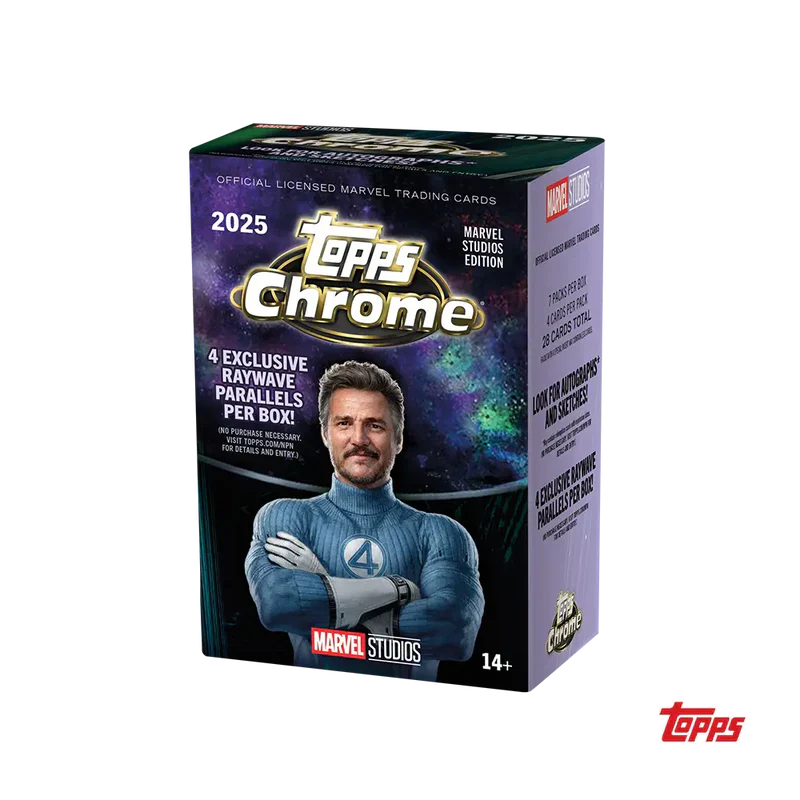 2025 Topps Marvel Cinema Chrome Value Box