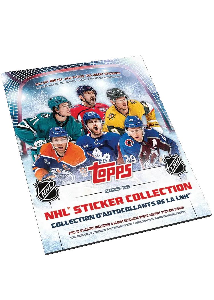 2025-26 Topps NHL Sticker Album