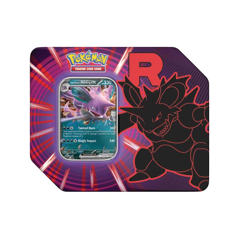 Pokemon 2025 Tin Team Rocket - Nidoking Promo
