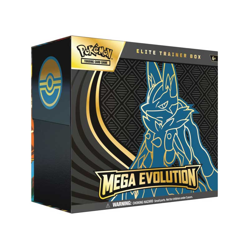 Pokemon Mega Evolutions Elite Trainer Box ME01 - Lucario Art
