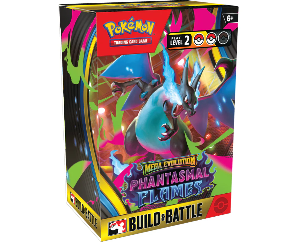 Pokémon Phantasmal Flames Build and Battle Box ME02