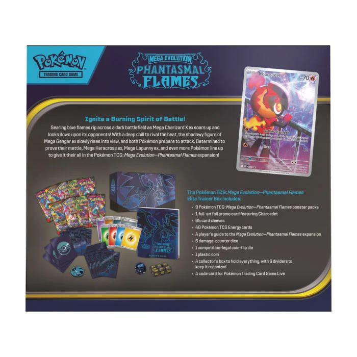 Pokemon Phantasmal Flames Elite Trainer Box ME02 - Image 3