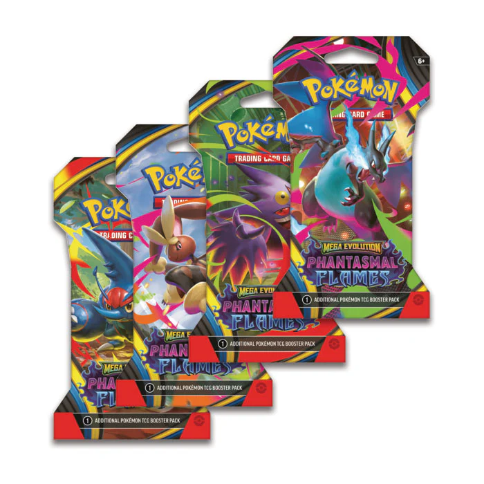 Pokemon Phantasmal Flames Blister Pack ME02