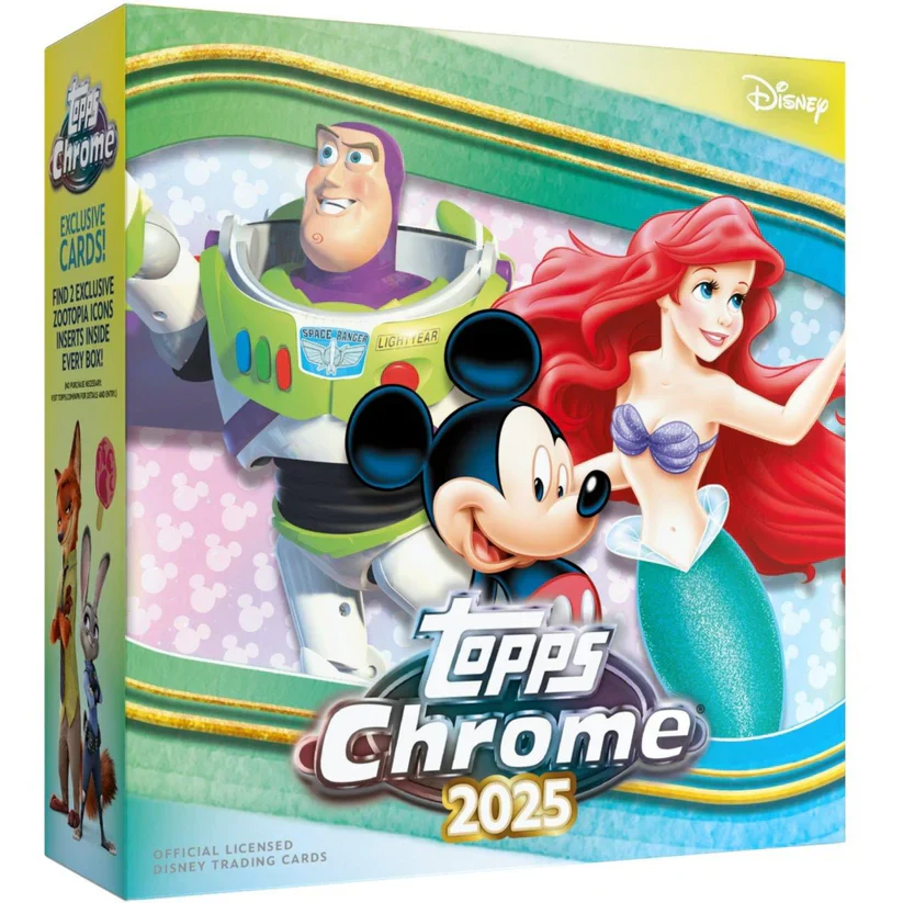Topps Chrome 2025 Disney Mega Box